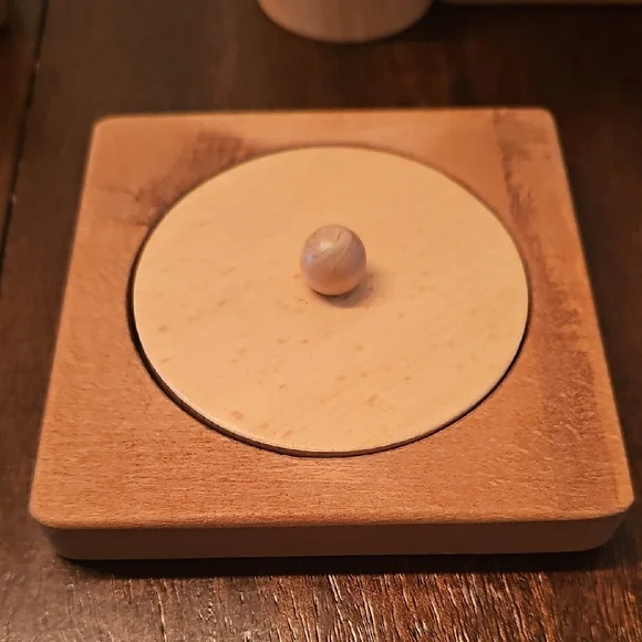 Wooden Montessori Shape Sorting Toy - Picture 3 of 5